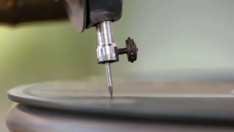 Gramophone needle Stock Footage 101053745