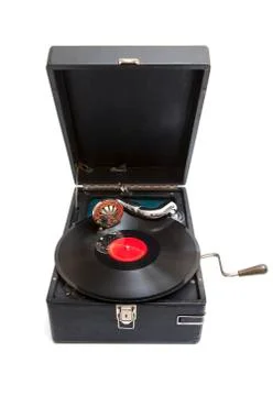 Gramophone Stockfoto's