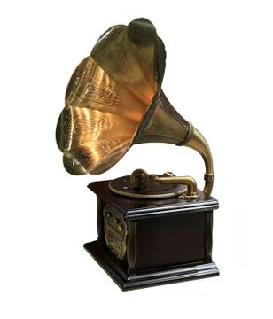 Gramophone Foto stock