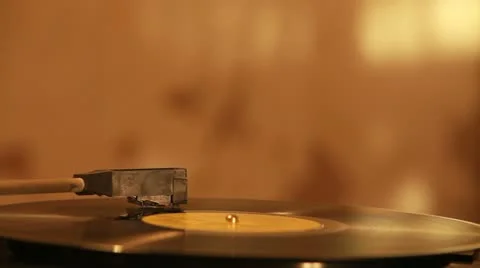 Gramophone record Stock Footage 12655451