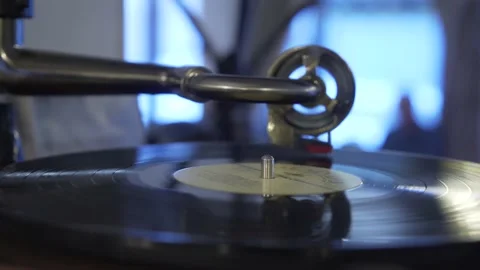 Gramophone recorder Stock-Footage 168432887