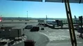 Gran Canaria Airport gate scenery out of window view 4k or 4k+ Resolution