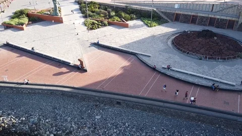 Gran Canaria Beach Stock Footage 124495972