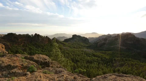 Gran Canaria landscape Stock Footage 37679139