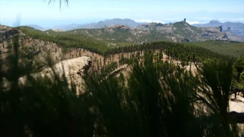 Gran Canaria Landscape Vídeo Stock 123586480