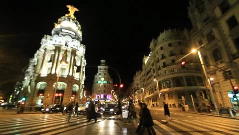 Gran Via 動画素材 10723428