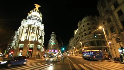 Gran Via 動画素材 10723460