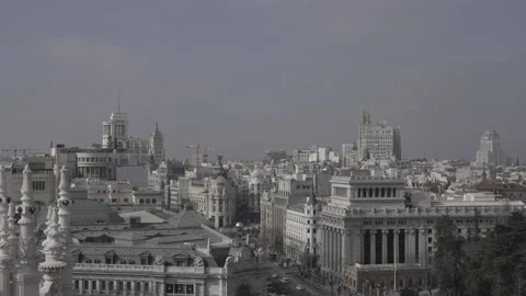 Gran Via Madrid 動画素材 138216366