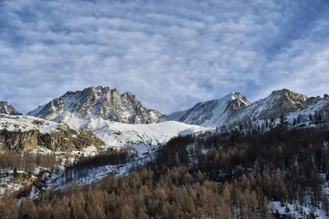 Gran Paradiso. Stock Photos