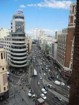 Gran Via Stock Photos