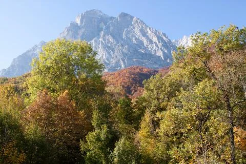 Gran Sasso mountain Stock Photos