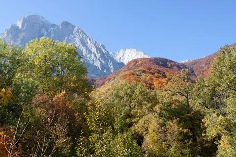 Gran Sasso mountain Stock Photos
