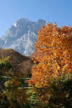 Gran Sasso mountain Stock Photos