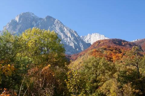 Gran Sasso mountain Stock Photos