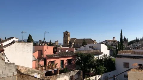 Granada, albayzin Stock Footage 124159427