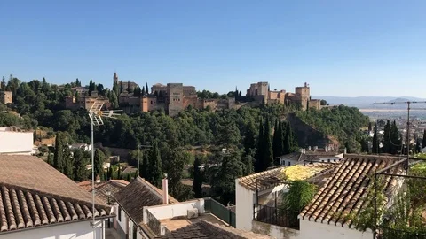 Granada, albayzin Stock Footage 124159474
