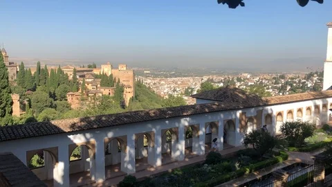 Granada, albayzin Stock Footage 124159696