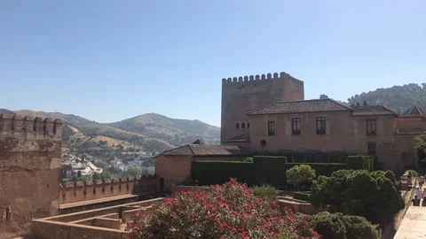 Granada, albayzin Stock Footage 124159719