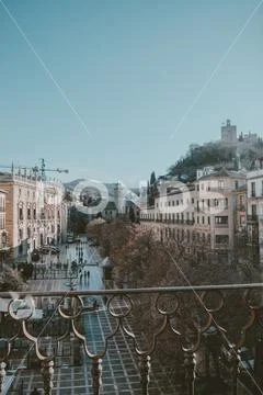 Granada balcony Stock Photos