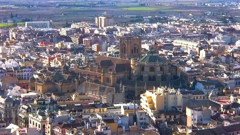 The Granada Cathedral Stock Footage 120711832