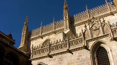The Granada Cathedral Stock Footage 120711884