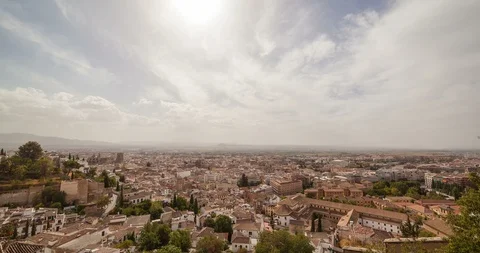 Granada City Stock Footage 98496996