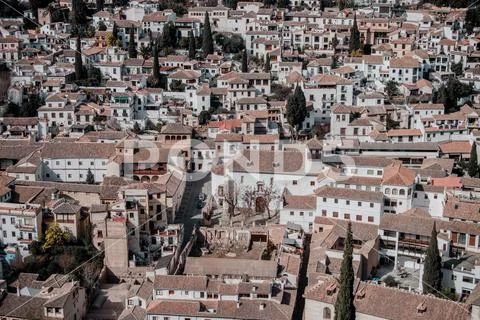 Granada city Stock Photos