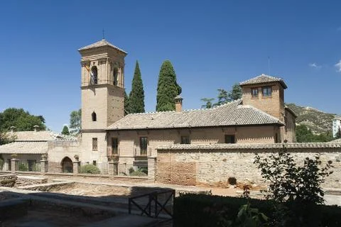 Granada,Spain,the Alhambra Stock Photos