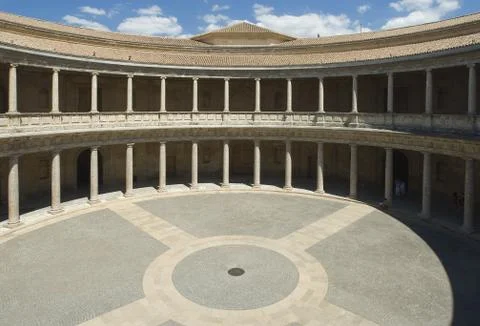 Granada,Spain,the Alhambra Stock Photos