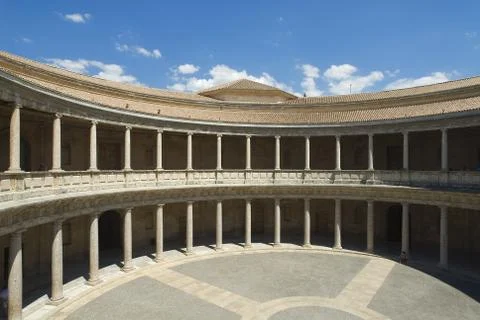 Granada,Spain,the Alhambra Stock Photos