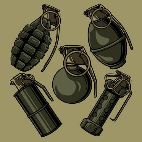 Granade Stock Illustration