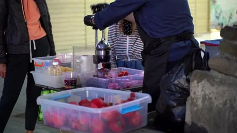 Granat juse Stock Footage 166941858