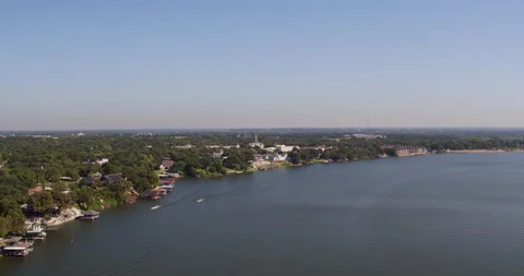 Granbury Lake Stock Footage 167253197