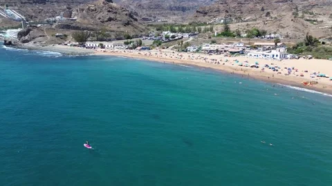 GranCanaria Droning Video stock 247316022