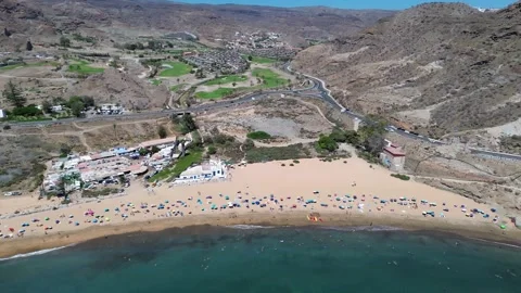 GranCanaria Droning Video stock 247316065