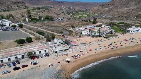 GranCanaria Droning Video stock 247316106