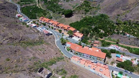 GranCanaria Droning Video stock 247316182