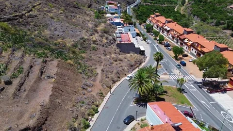 GranCanaria Droning Video stock 247316377