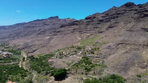GranCanaria Droning Video stock 247316522