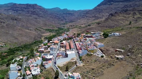 GranCanaria Droning Video stock 247317131