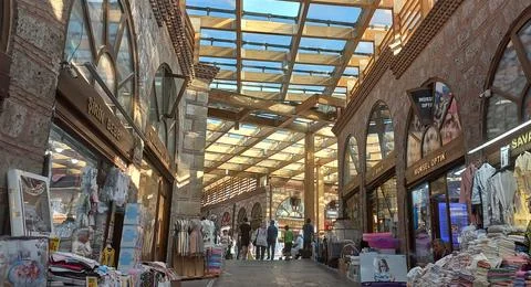 Grand Bazaar in Bursa Stock Photos