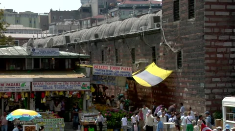 Grand Bazaar Stock Footage 48236923
