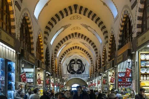 Grand bazaar general view Stock Photos