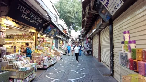 The Grand Bazaar of Istanbul Video stock 332754966