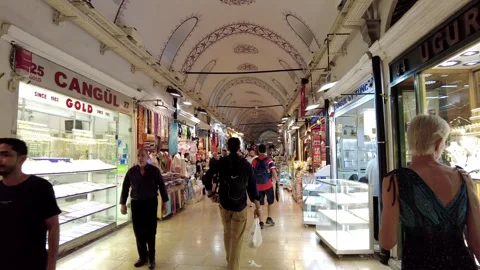 The Grand Bazaar of Istanbul 動画素材 332755227