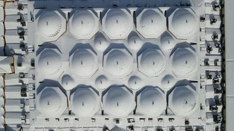 Grand Bazaar in Snow Stock Footage 150156928