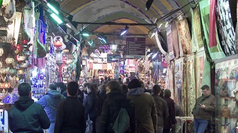 Grand Bazaar#1 Stock Footage 23334000