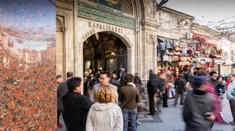 Grand Bazar Time Lapse Видео 46966899