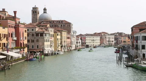 The Grand Canal Venice - Loopable Time-Lapse Stock Footage 49960959