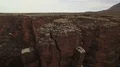 Grand Canyon Aerial Shot of Gorge and Rock Formation in Navojo Nation - Right 4k or 4k+ Resolution